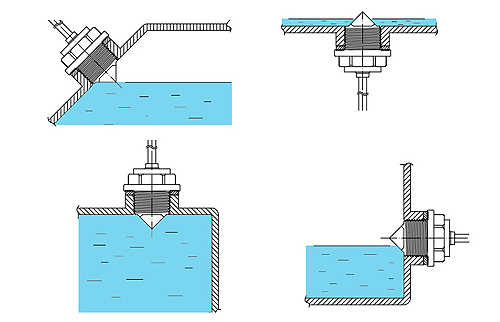光電液位開關(guān)不同安裝方式對精度是否有影響？
