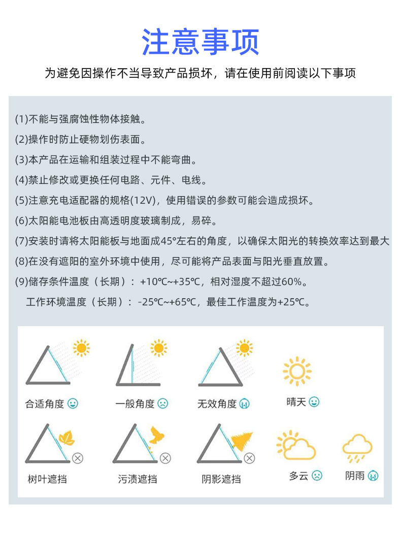 太陽能發(fā)電板移動戶外電源晶硅太陽能